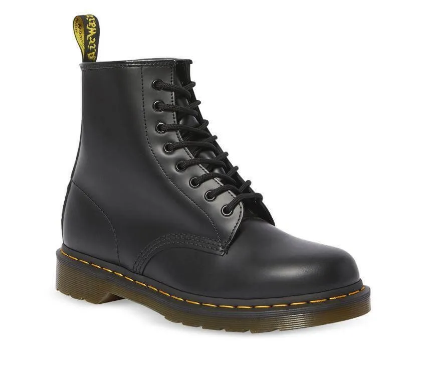 Dr. Martens Unisex Original 1460 Smooth Boots - Black