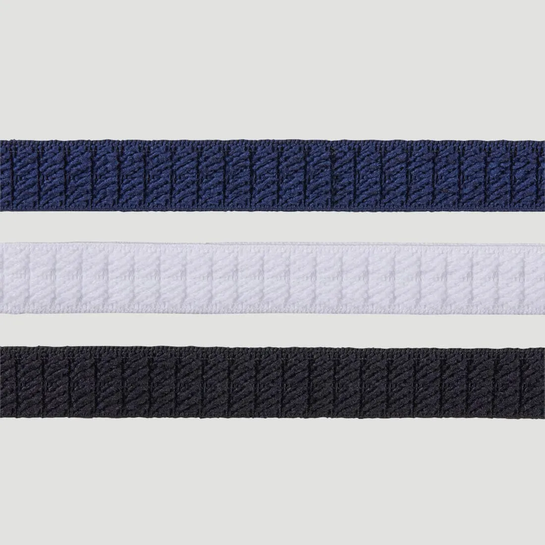 ELASTIC BAND MAINTIEN CHEVEUX  X3  NOIR BLANC MARINE