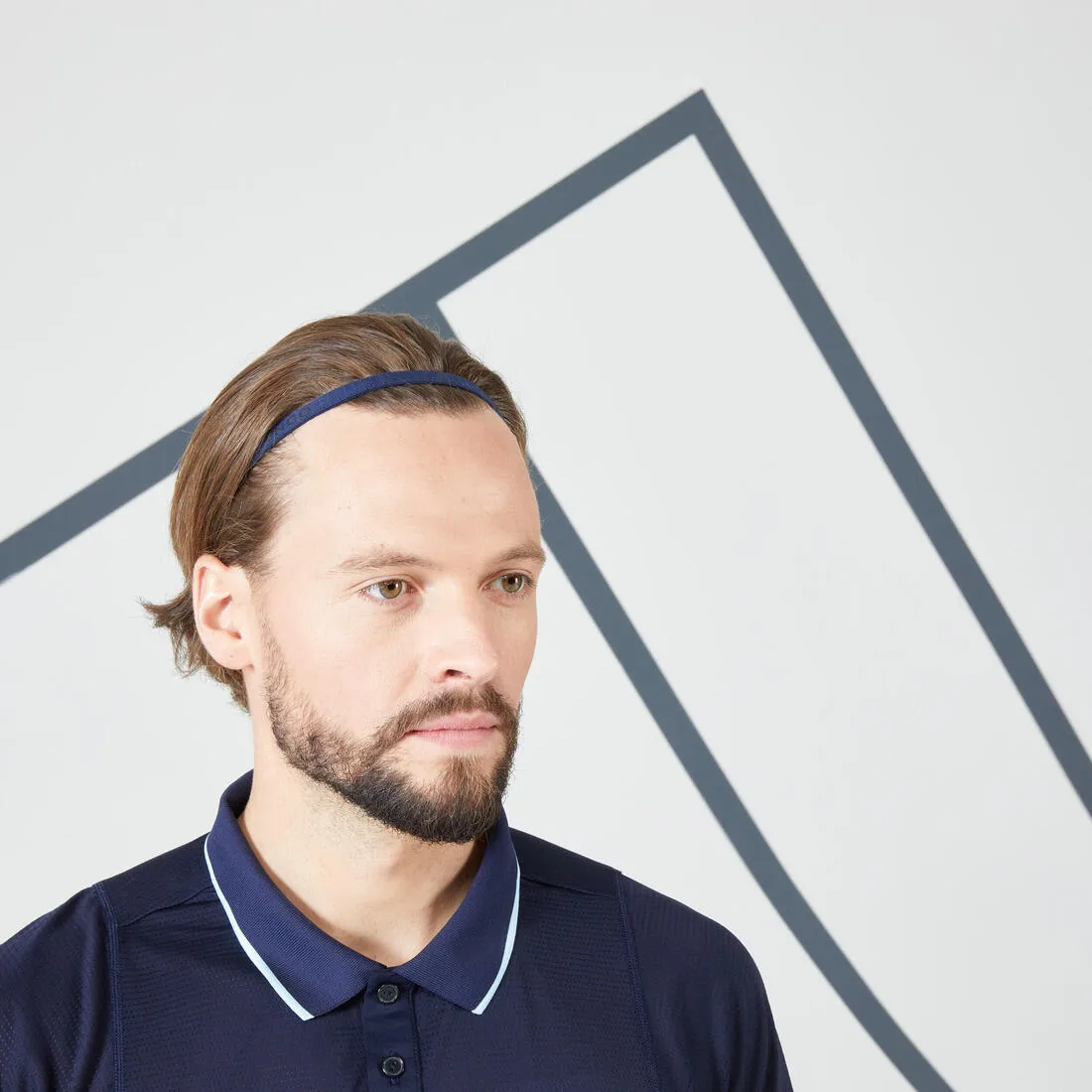 Elastic Hair Band Tri-Pack - Navy / Sky Blue / Coral