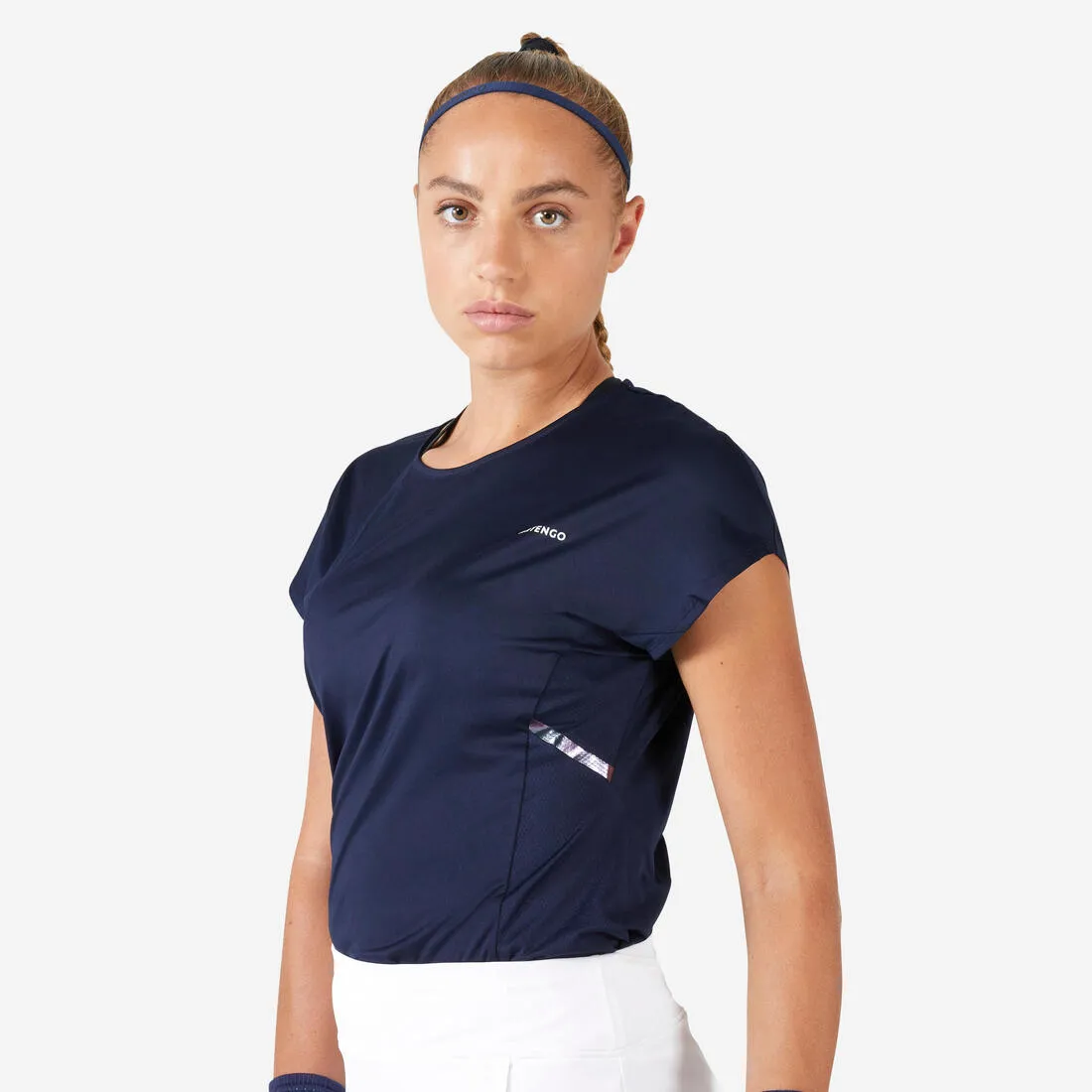 Elastic Hair Band Tri-Pack - Navy / Sky Blue / Coral