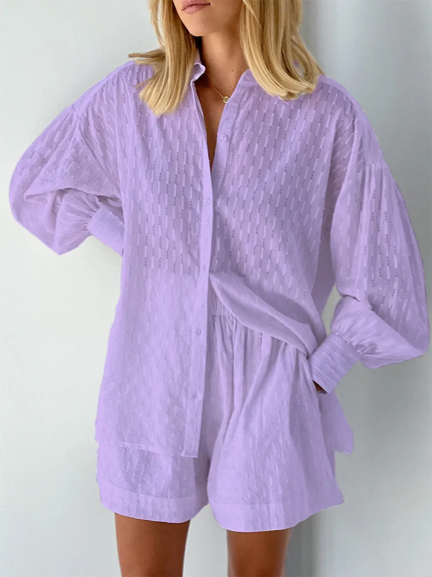 Elizabeth | Breezy Shirt & Shorts Set