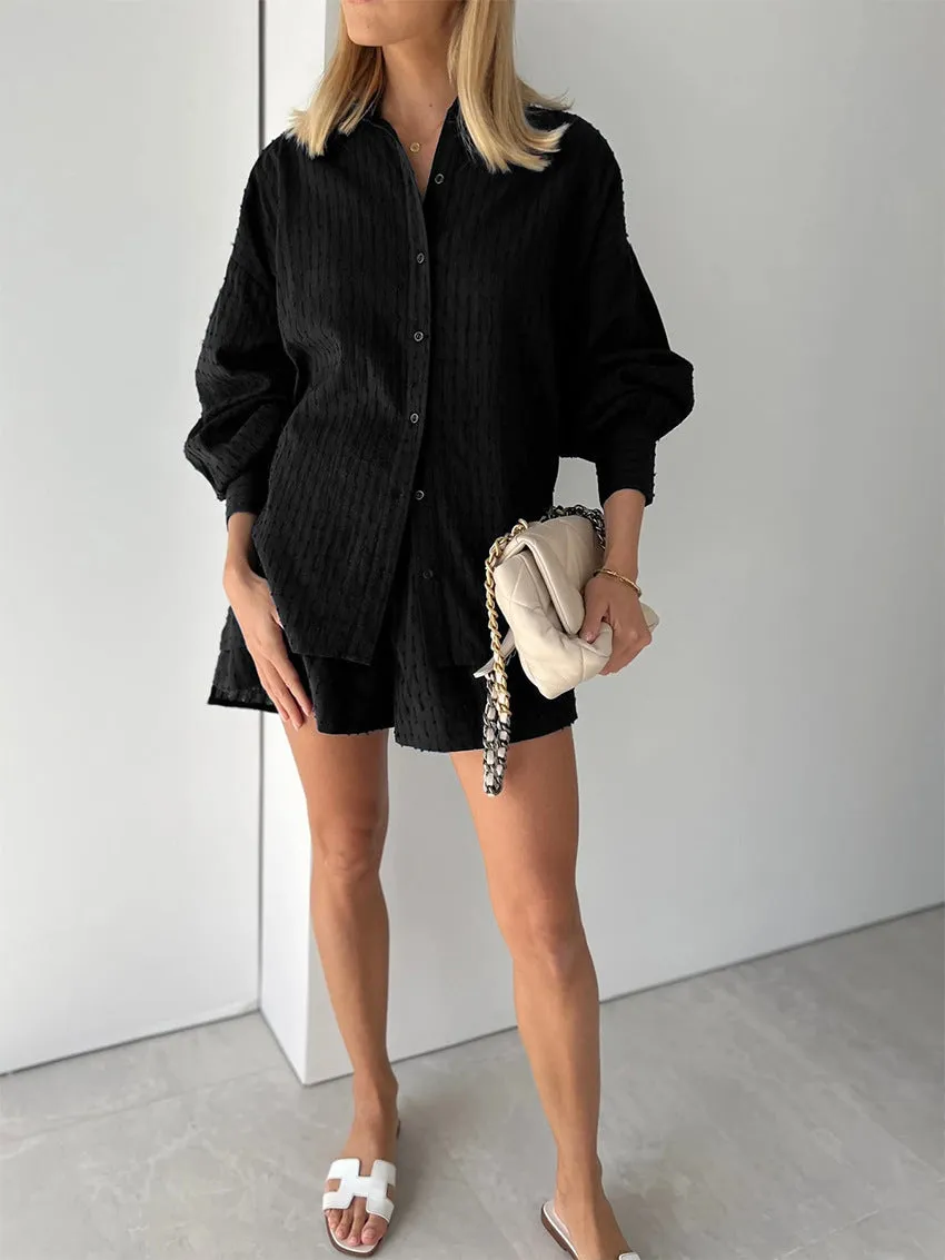 Elizabeth | Breezy Shirt & Shorts Set