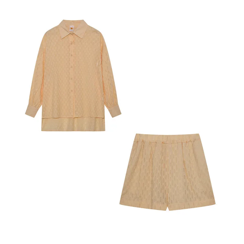 Elizabeth | Breezy Shirt & Shorts Set