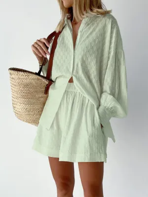 Elizabeth | Breezy Shirt & Shorts Set