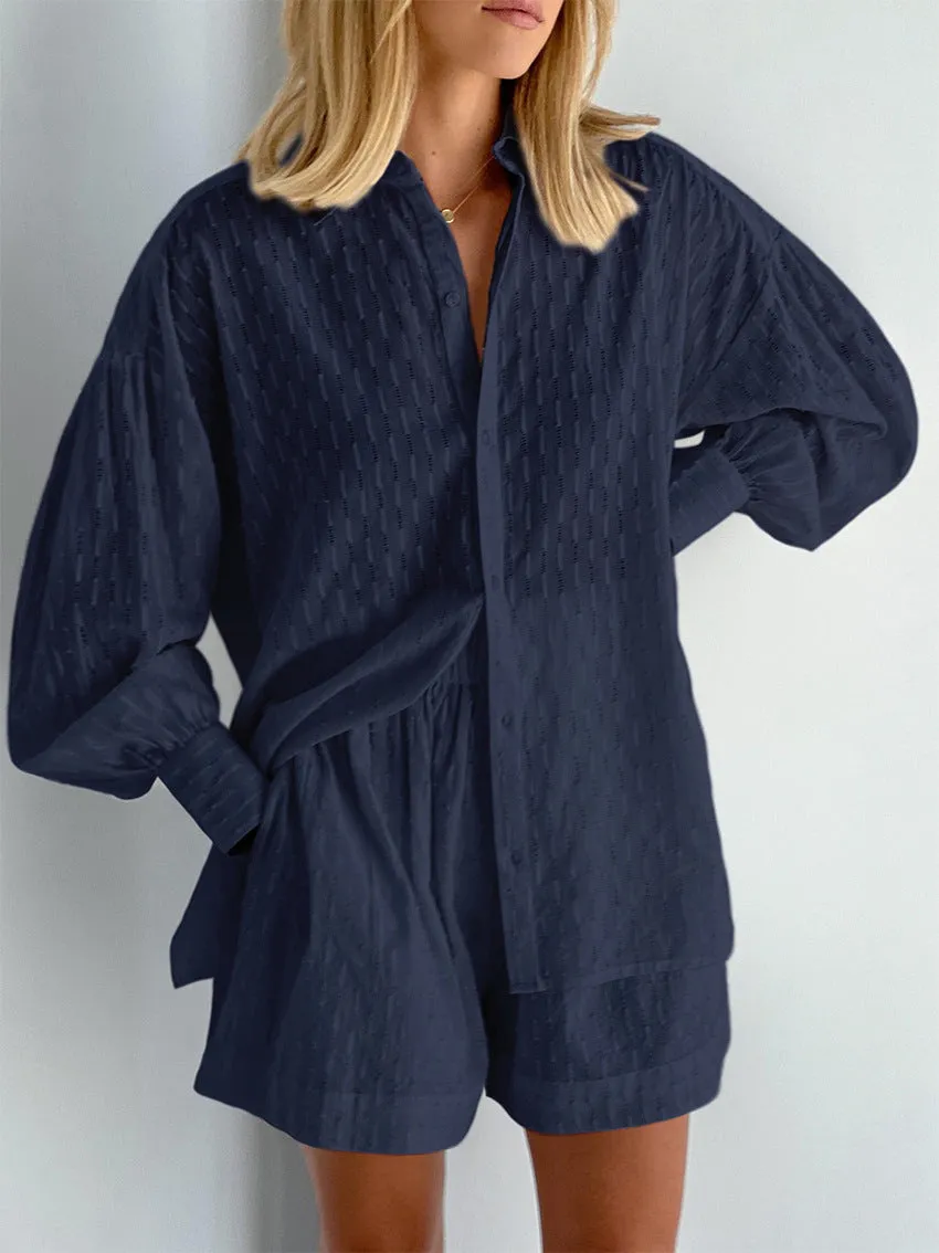 Elizabeth | Breezy Shirt & Shorts Set