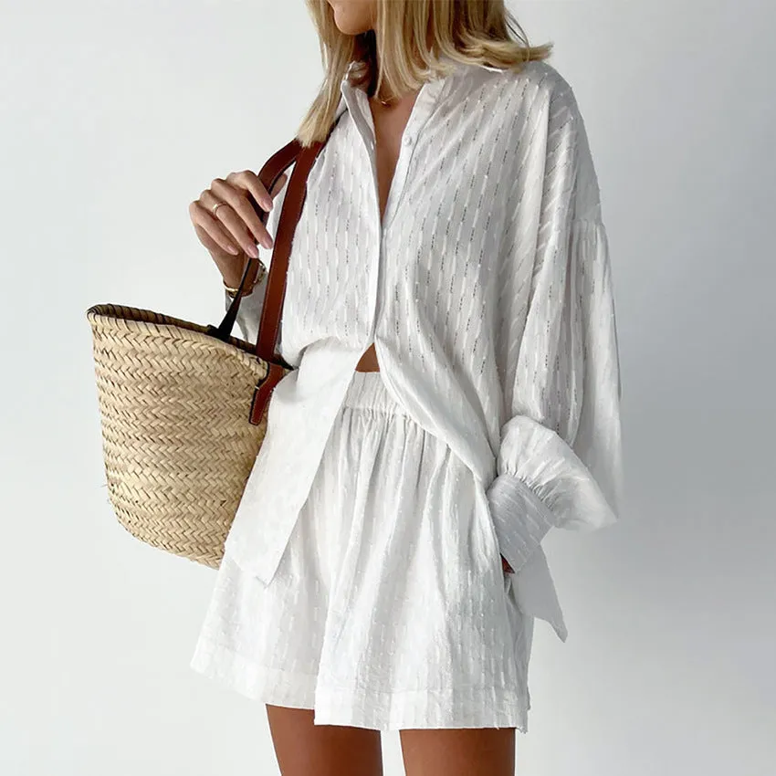 Elizabeth | Breezy Shirt & Shorts Set