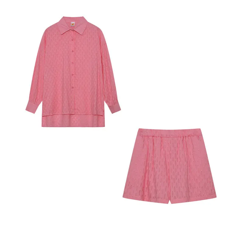 Elizabeth | Breezy Shirt & Shorts Set
