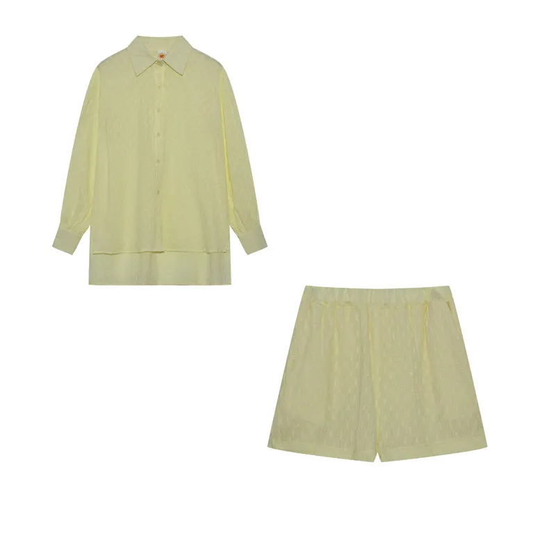 Elizabeth | Breezy Shirt & Shorts Set