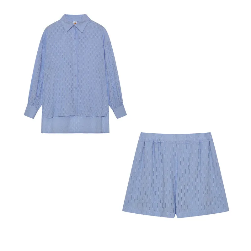Elizabeth | Breezy Shirt & Shorts Set