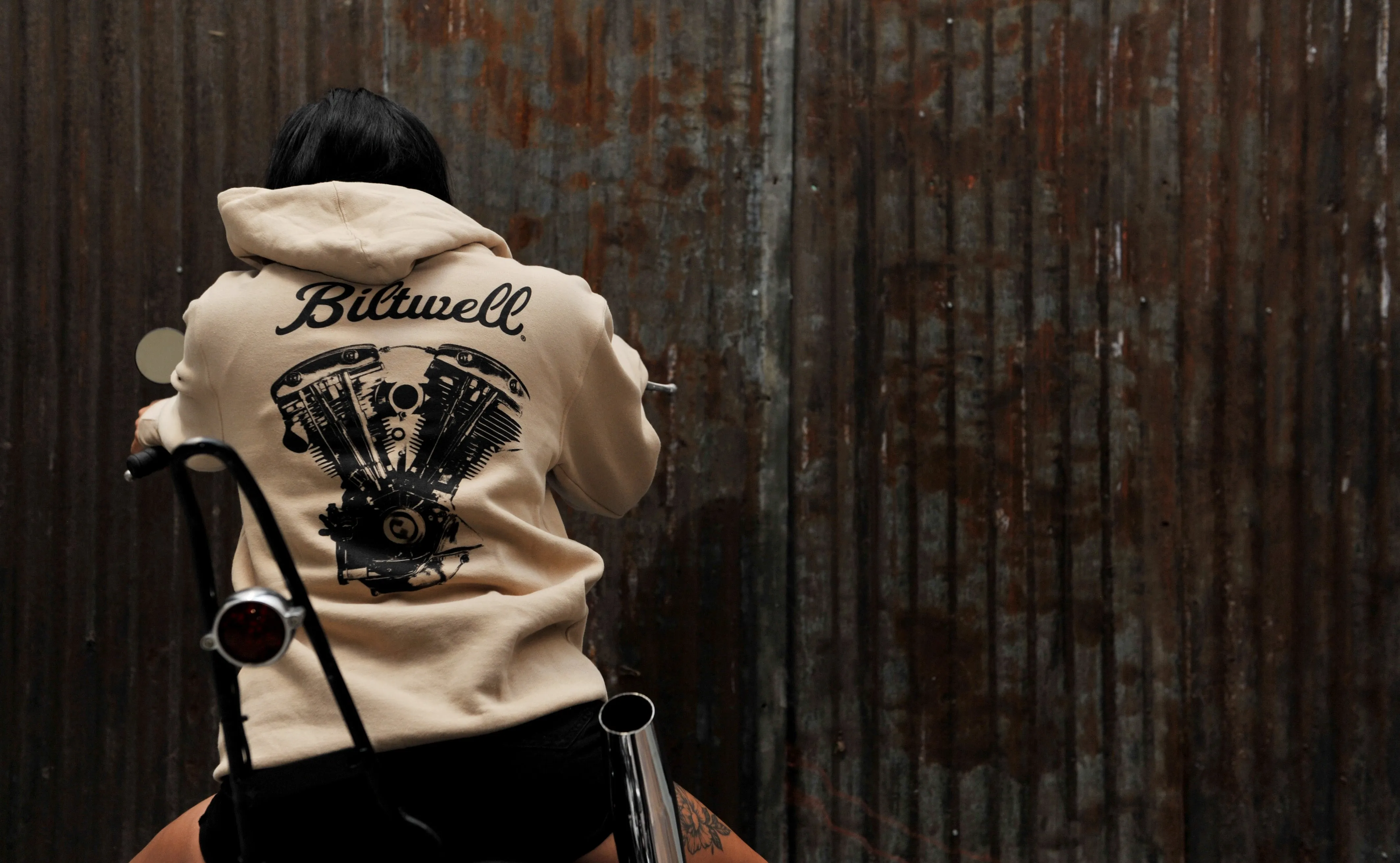 EMERICA X BILTWELL HOODIE. BLACK OR SAND.