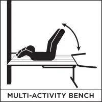 ExerTRAC Model 1315 (Push-Up Dip/Multi-Activity Bench)
