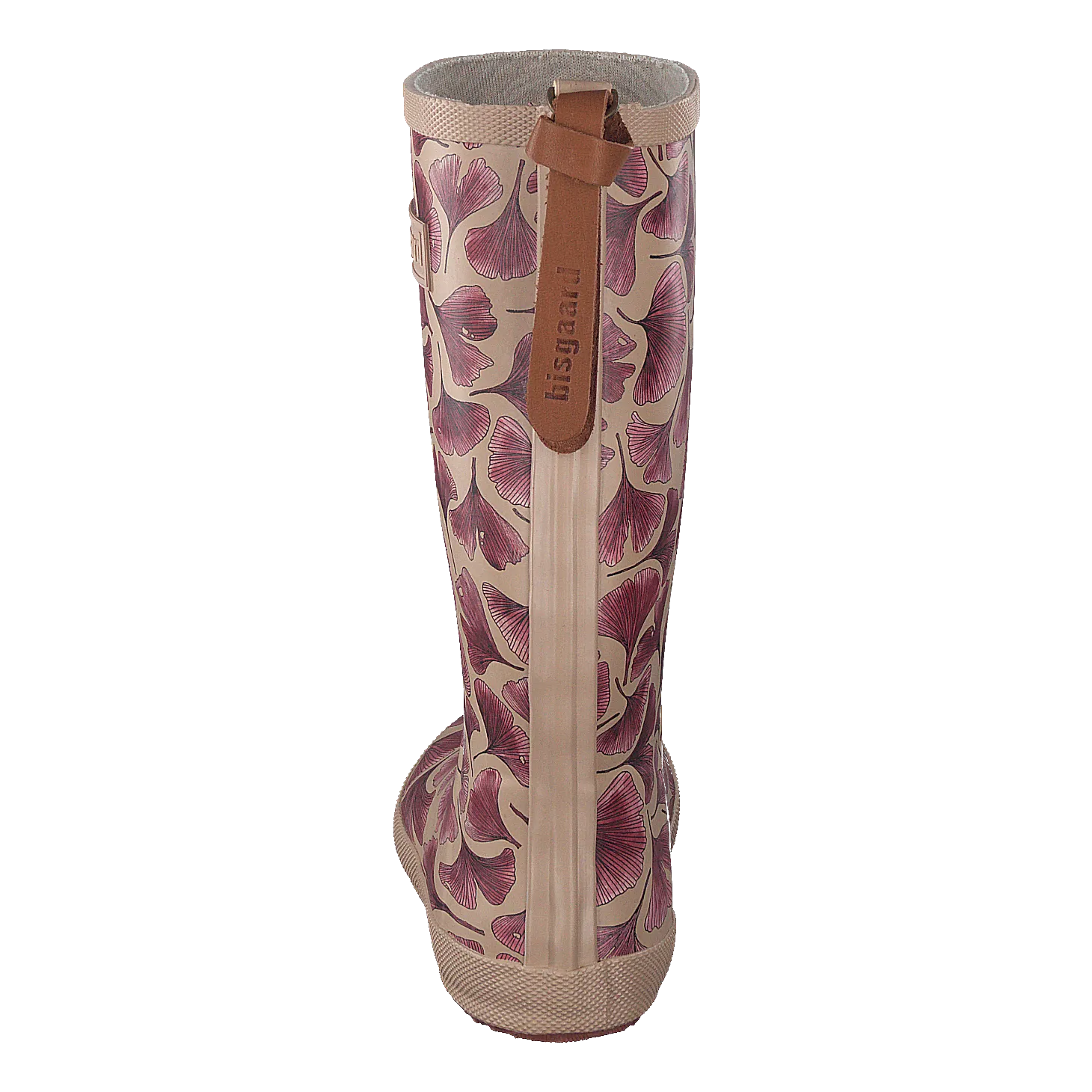 Fashion Rubberboot Bordeaux Leaves