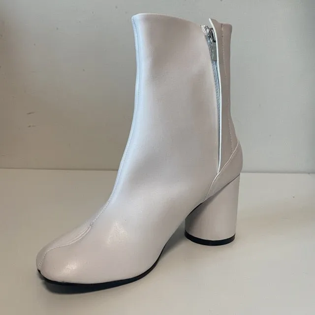 Fashion Split Toe Women Boots