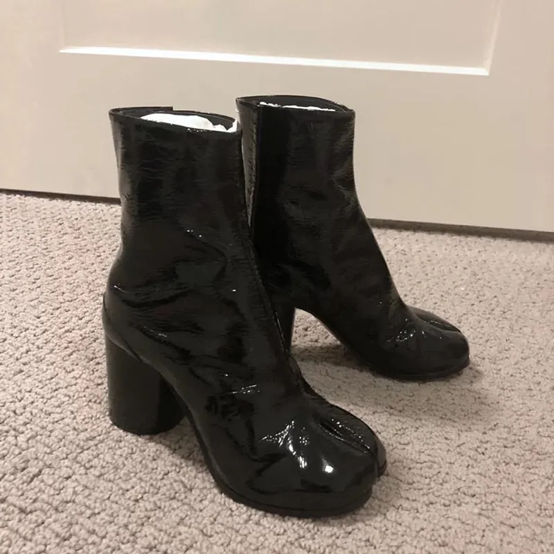 Fashion Split Toe Women Boots
