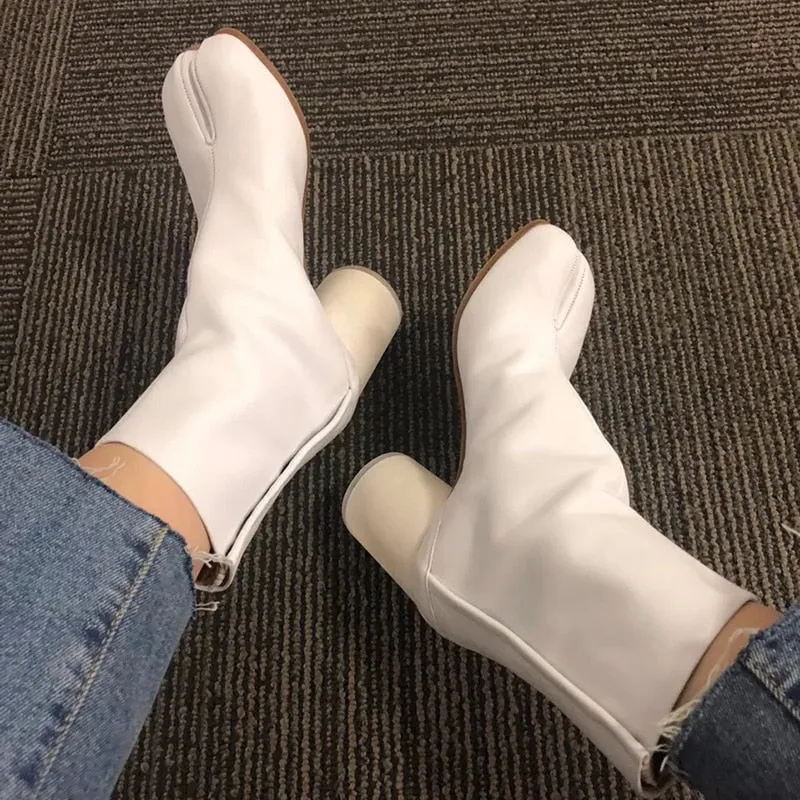 Fashion Split Toe Women Boots