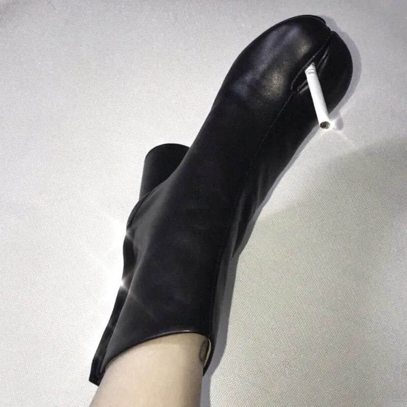 Fashion Split Toe Women Boots