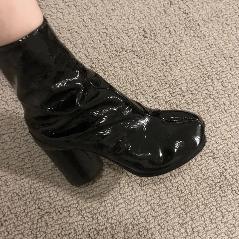 Fashion Split Toe Women Boots