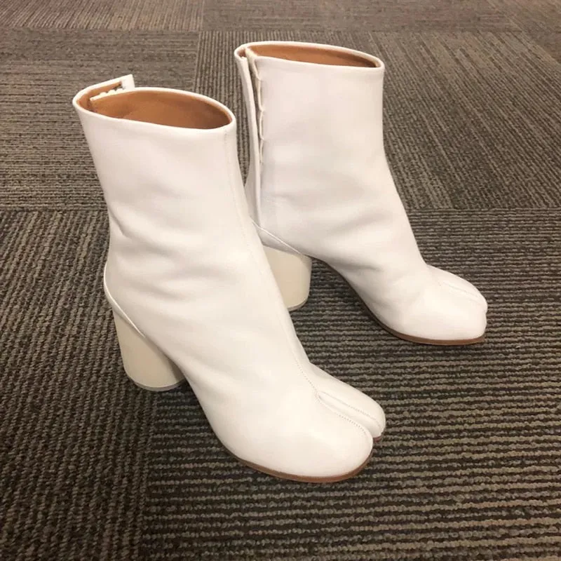 Fashion Split Toe Women Boots