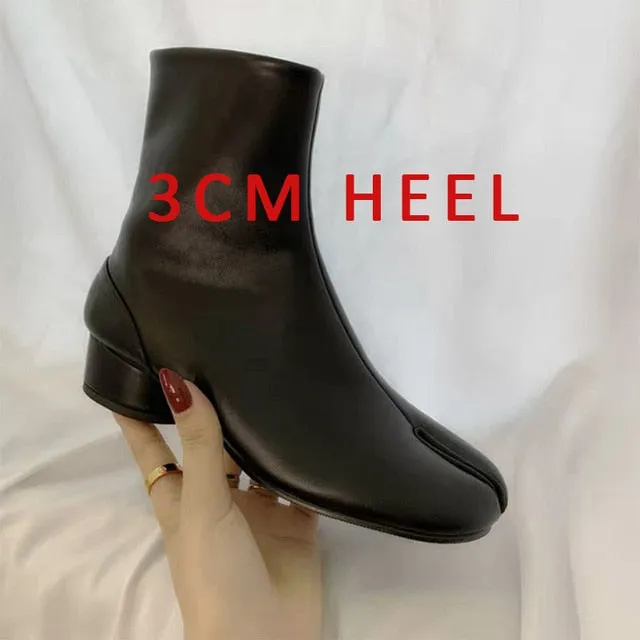 Fashion Split Toe Women Boots