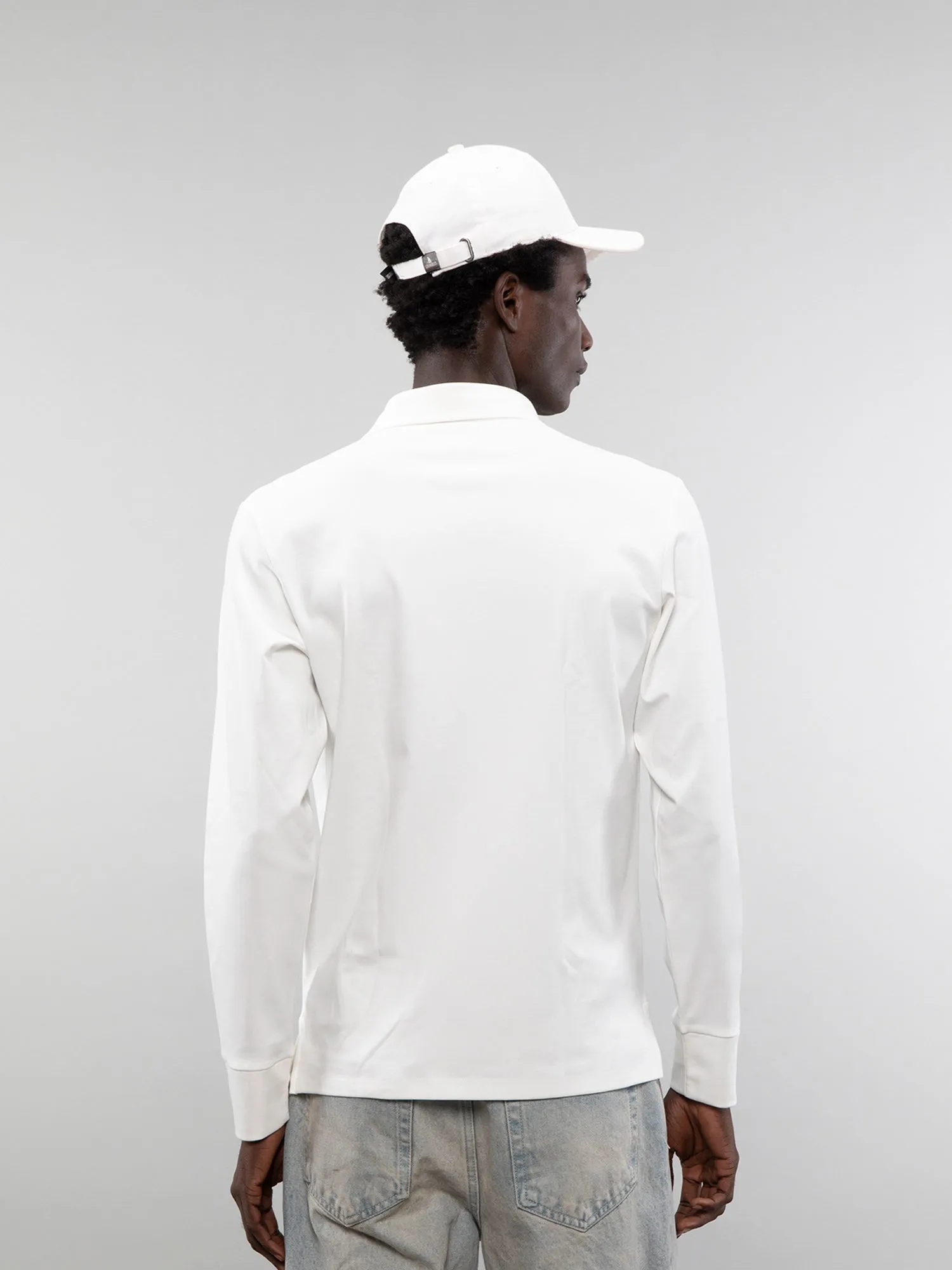 Full-sleeve lifestyle polo
