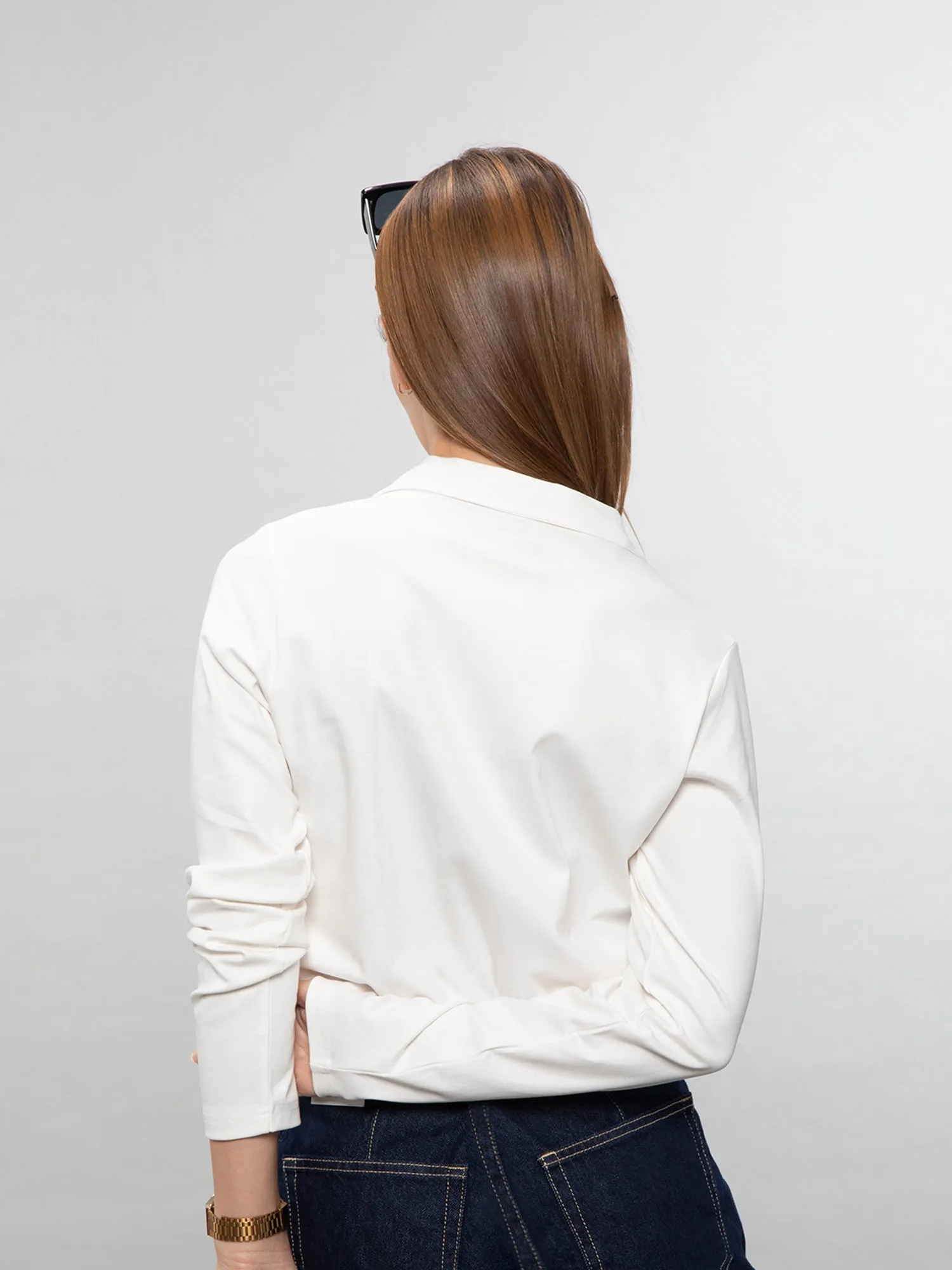 Full-sleeve lifestyle polo