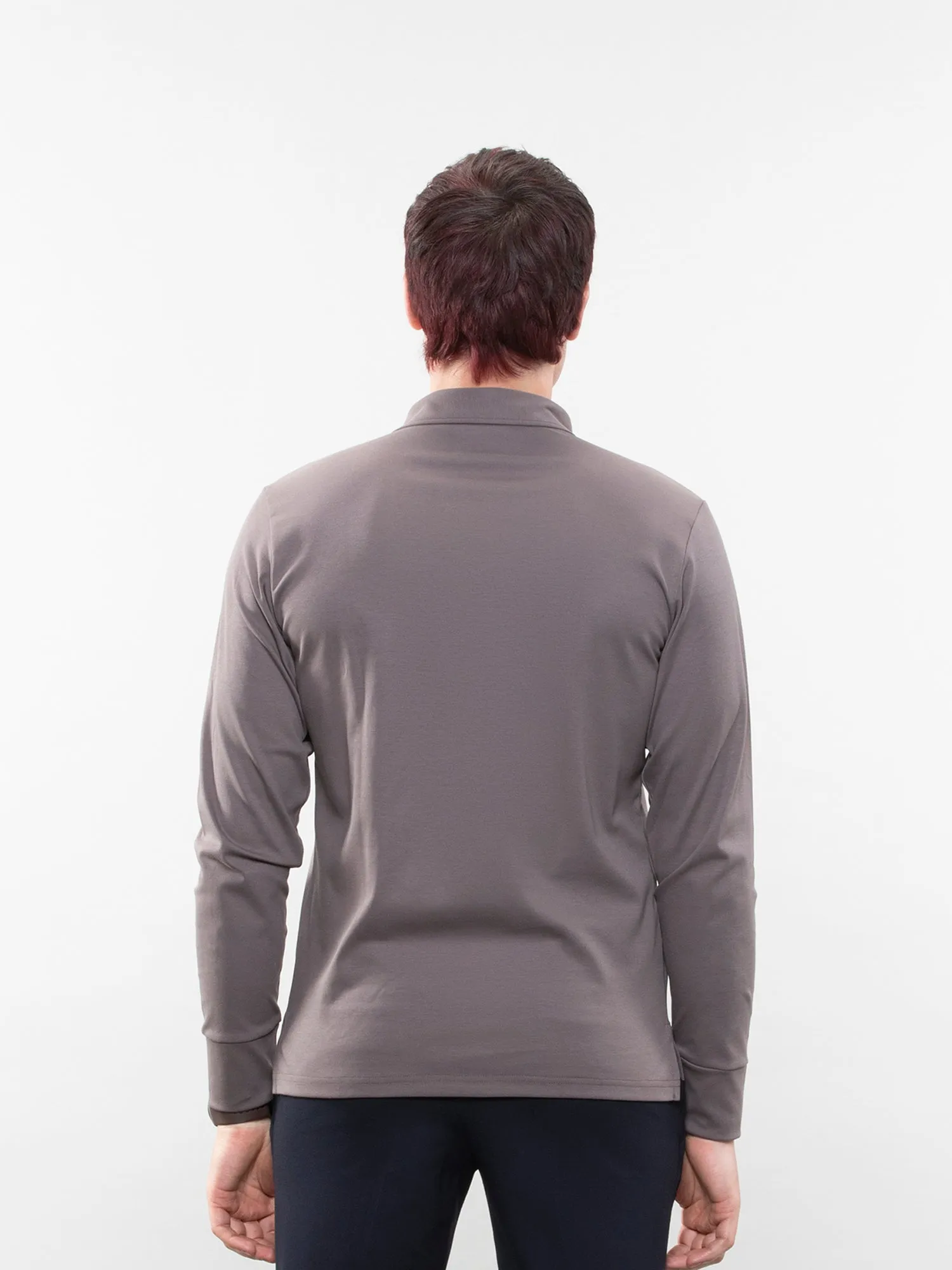 Full-sleeve lifestyle polo