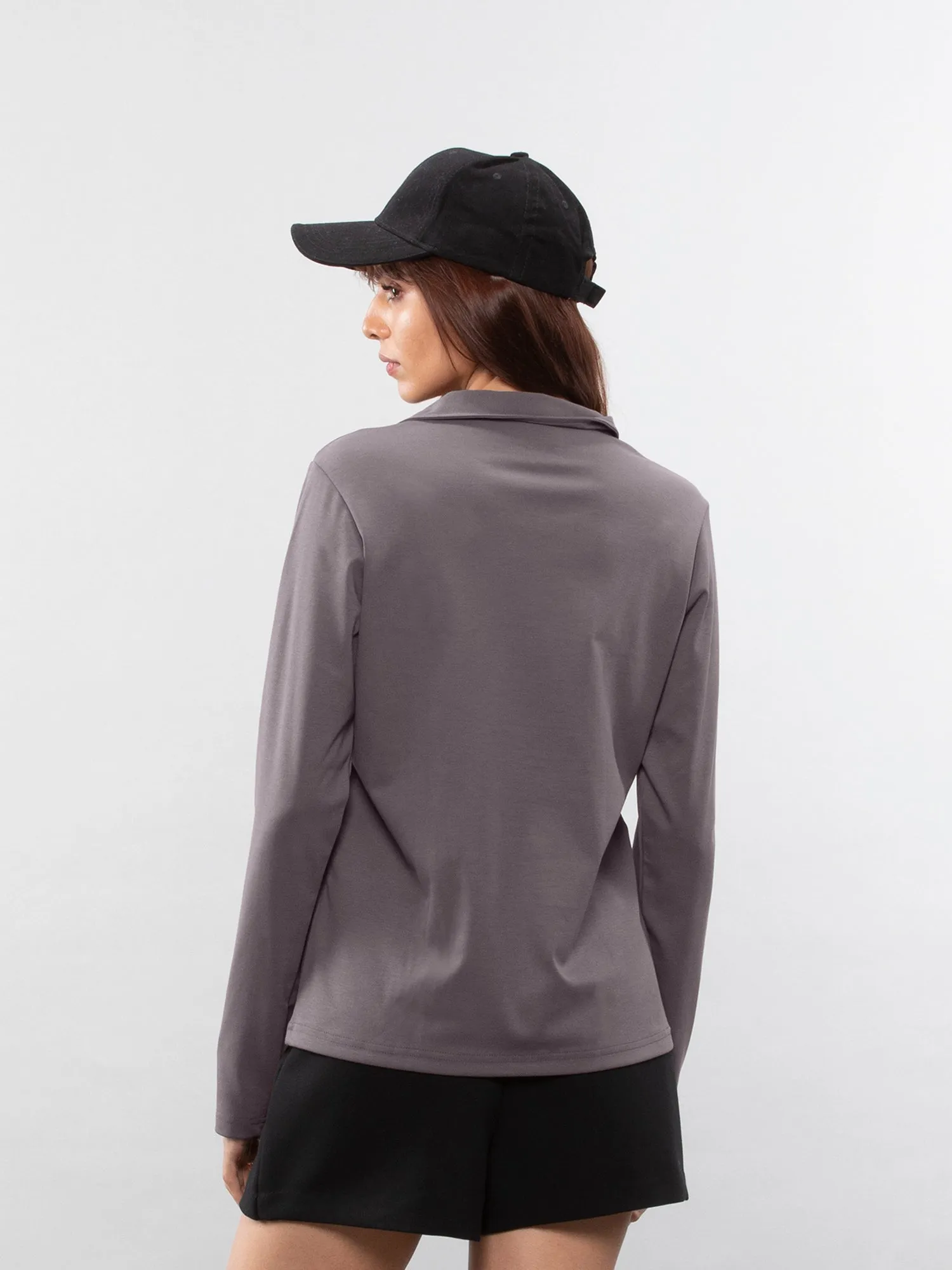Full-sleeve lifestyle polo