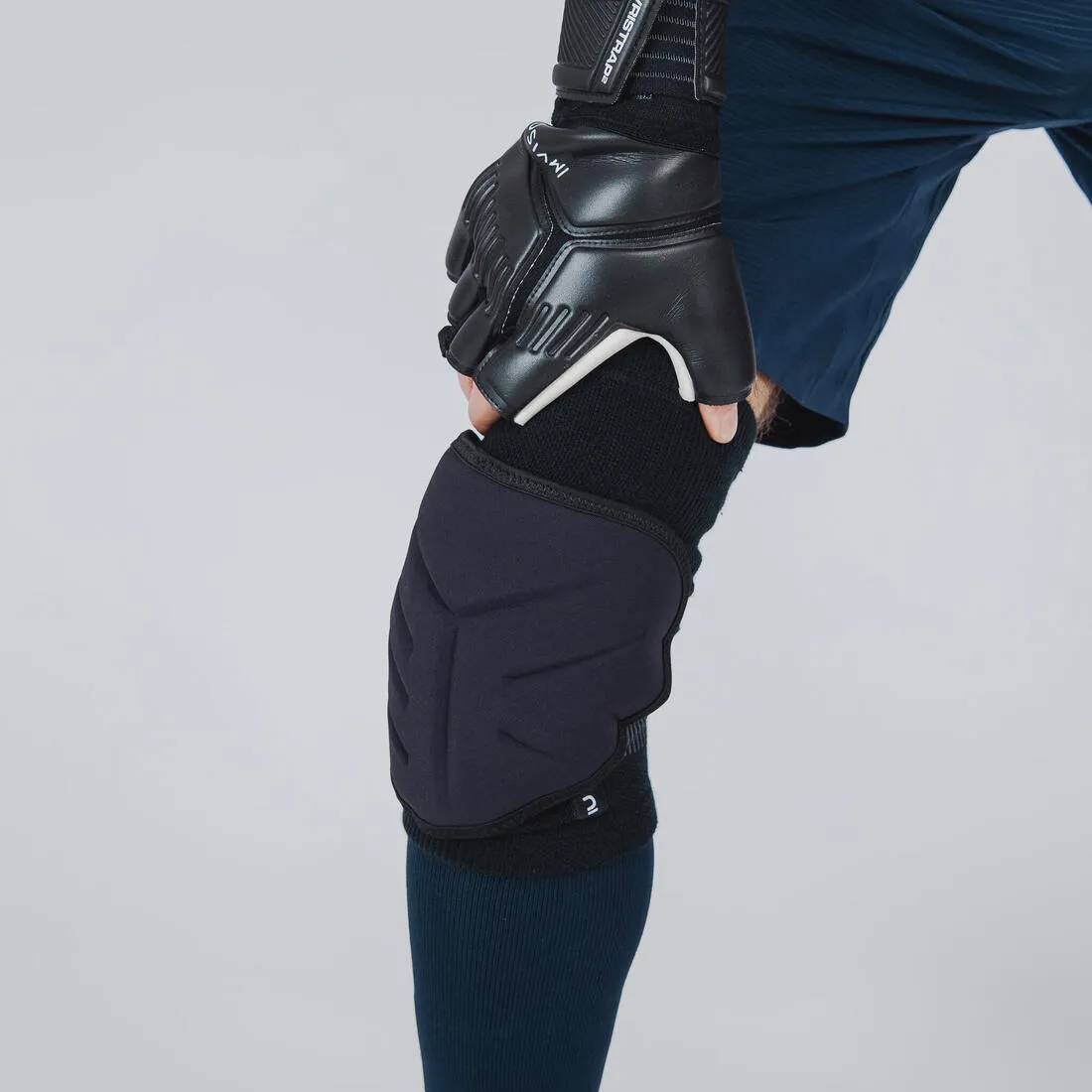 Futsal Goalkeeper Protective Knee Pads - Black