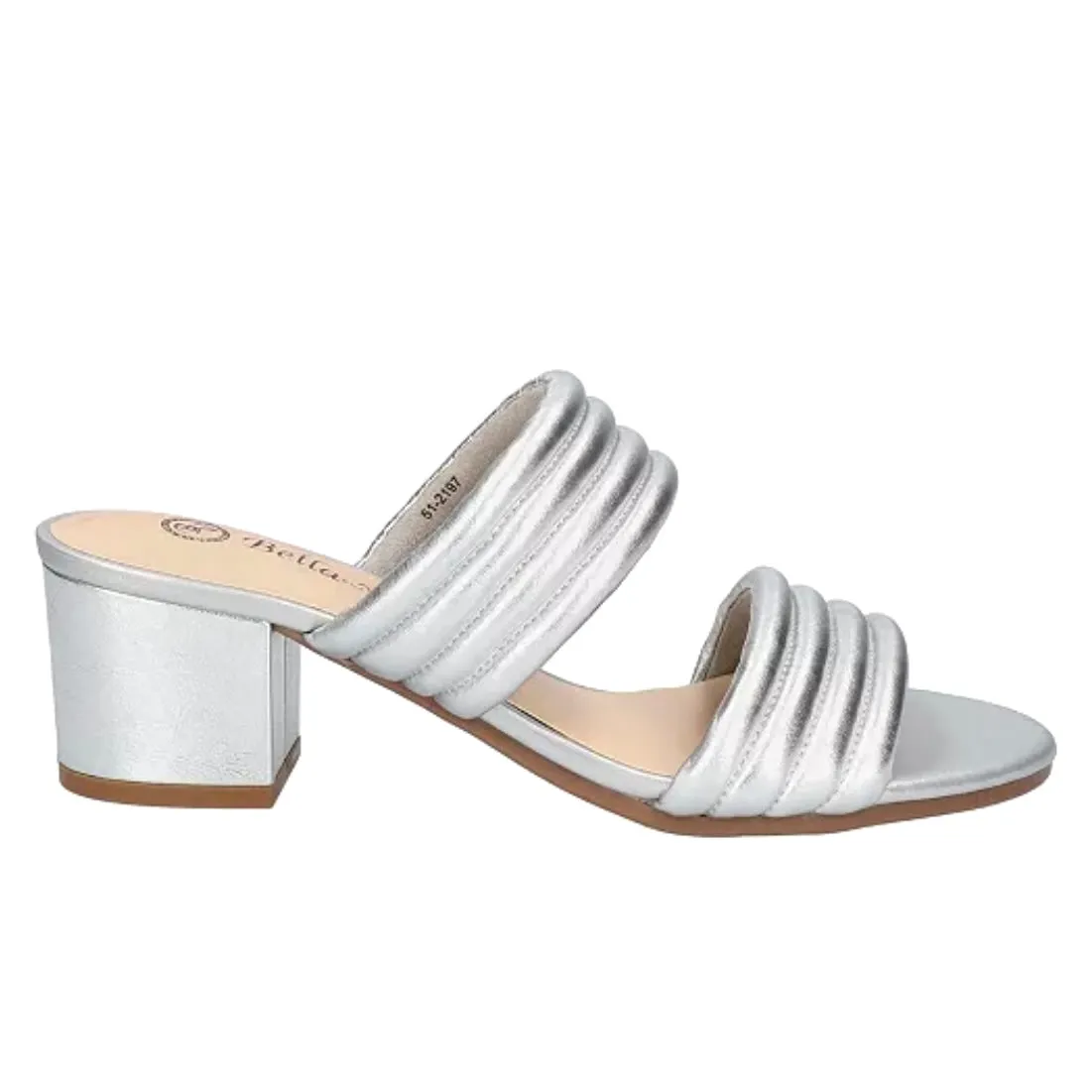 GEORGETTE Women's Heeled Padded Banded Sandals