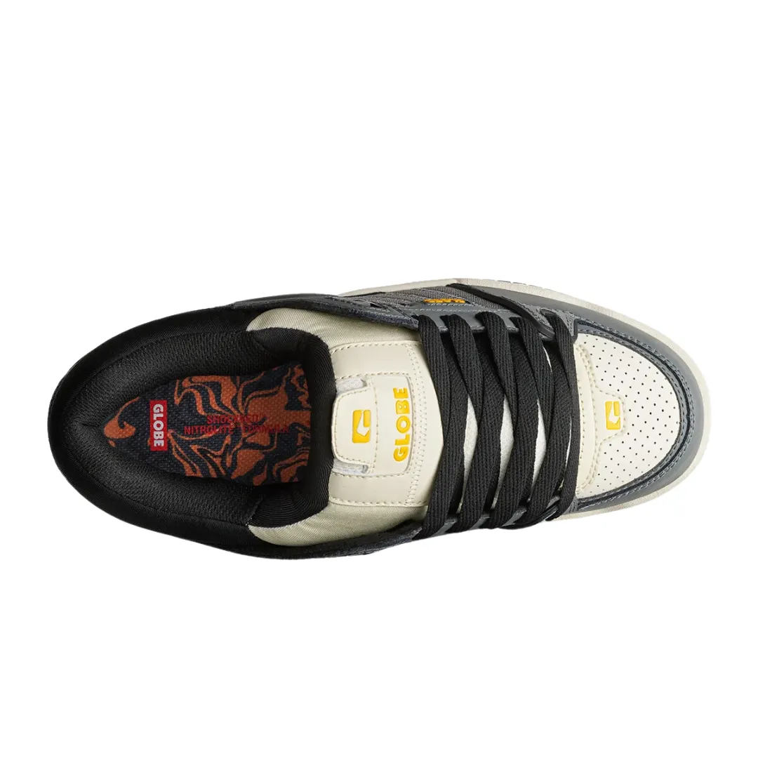 Globe Fusion Mens Skate Shoes - Lead/Antique