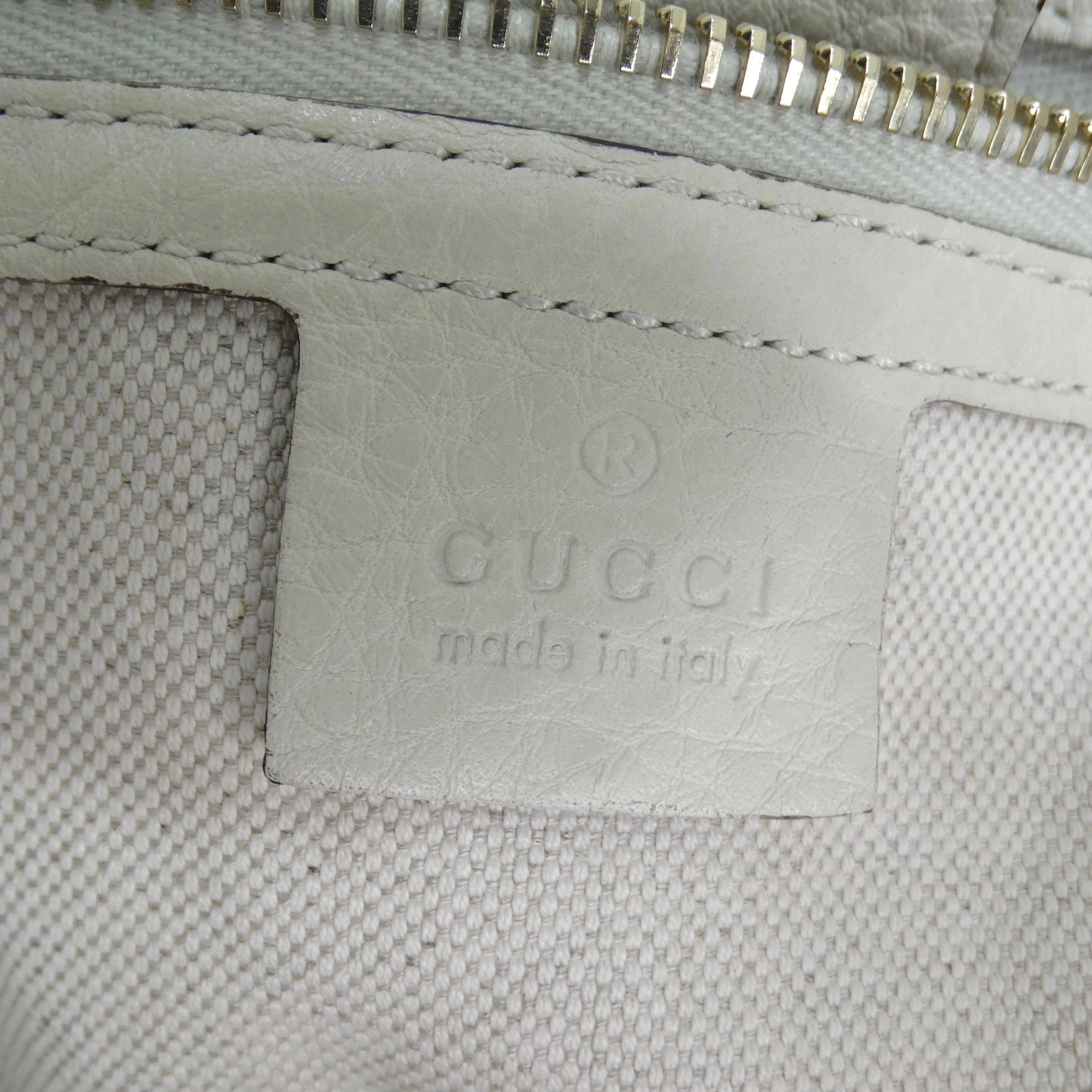 Gucci Bamboo Shopper Leather Tote Bag