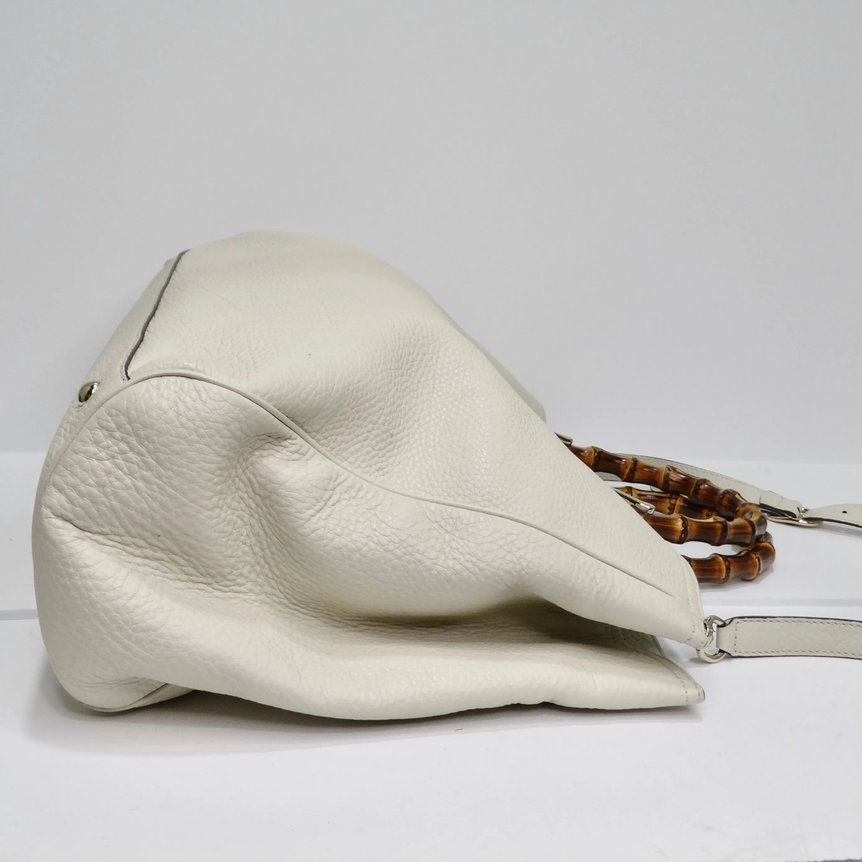 Gucci Bamboo Shopper Leather Tote Bag
