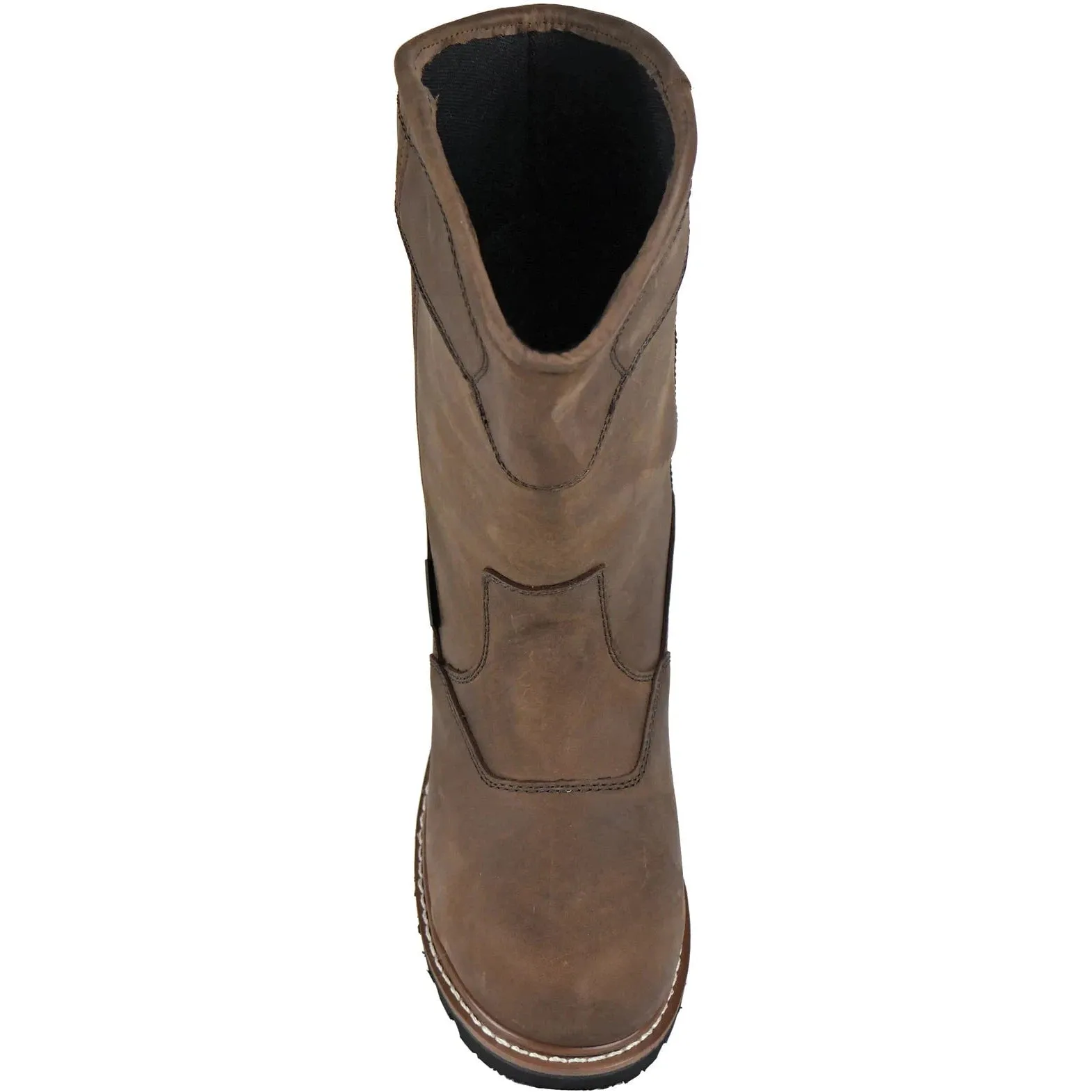 Hoss Men's Buford Composite Toe WP Pull On Logger Duty Boot - Brown 90211