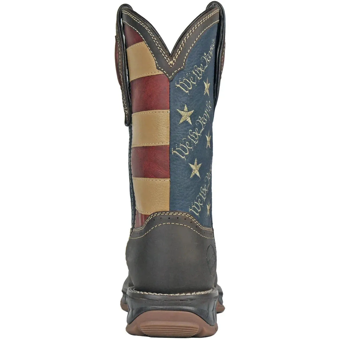 Hoss Men's We The People Soft Toe WP Moisture Wicking Work Boot- Brown- 94022