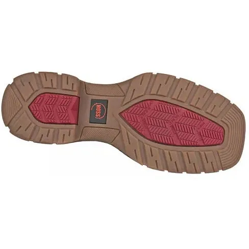Hoss Men's We The People Soft Toe WP Moisture Wicking Work Boot- Brown- 94022