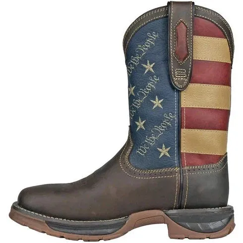 Hoss Men's We The People Soft Toe WP Moisture Wicking Work Boot- Brown- 94022