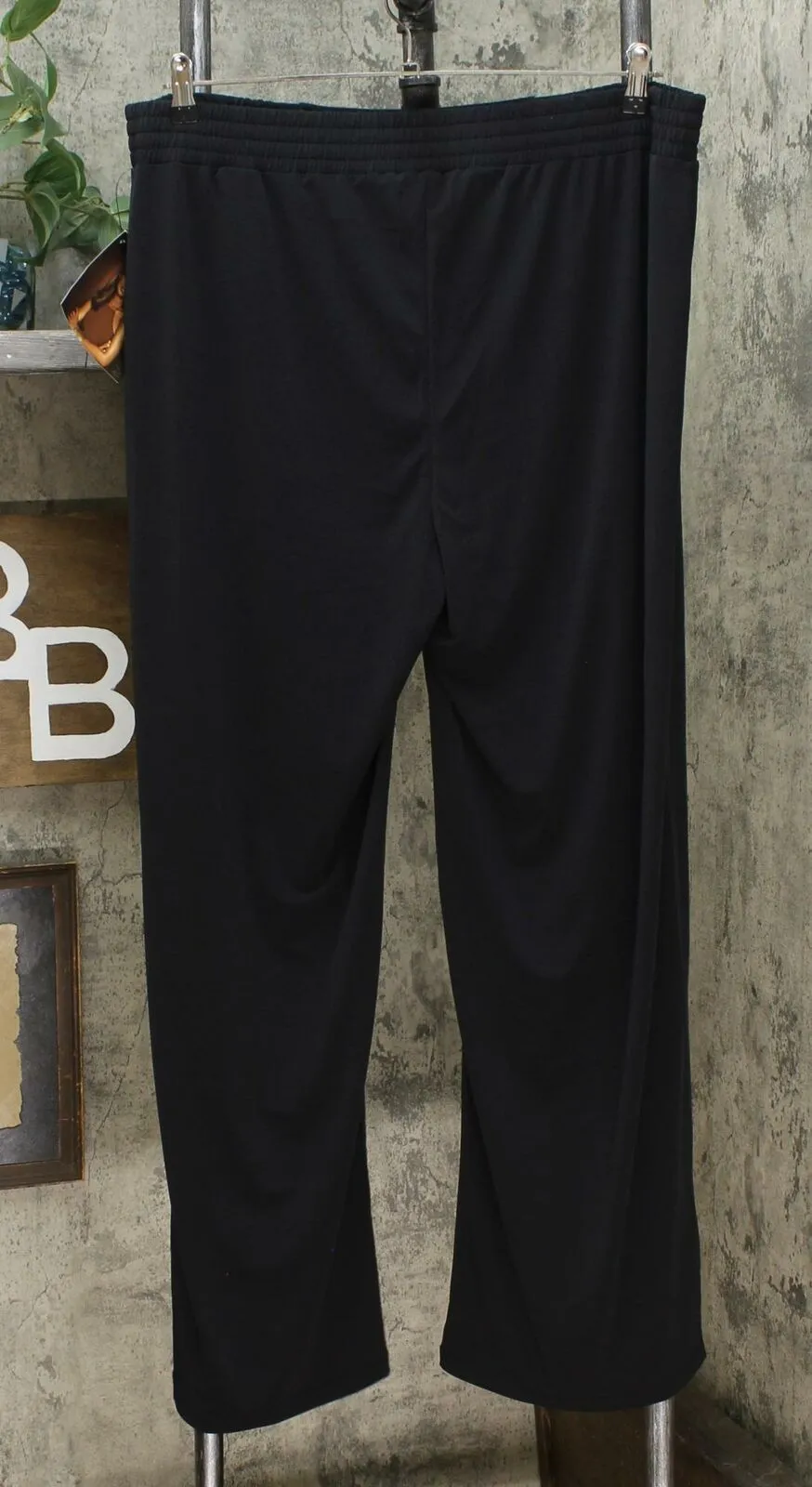 IMAN Women's Plus Size 2 Pairs Global Chic Luxury Resort Palazzo Pants