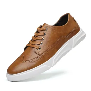 INSTOCK - British style sneakers lace-up retro single shoes