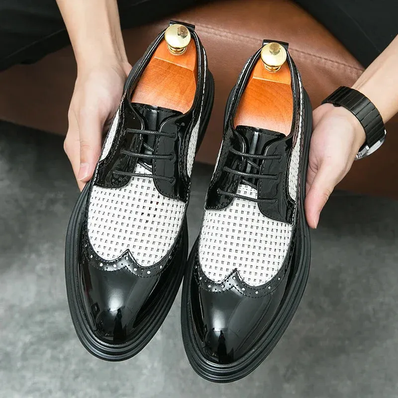 Italienische Schwarze Herrenschuhe: Sommer-Loafers für Hochzeiten