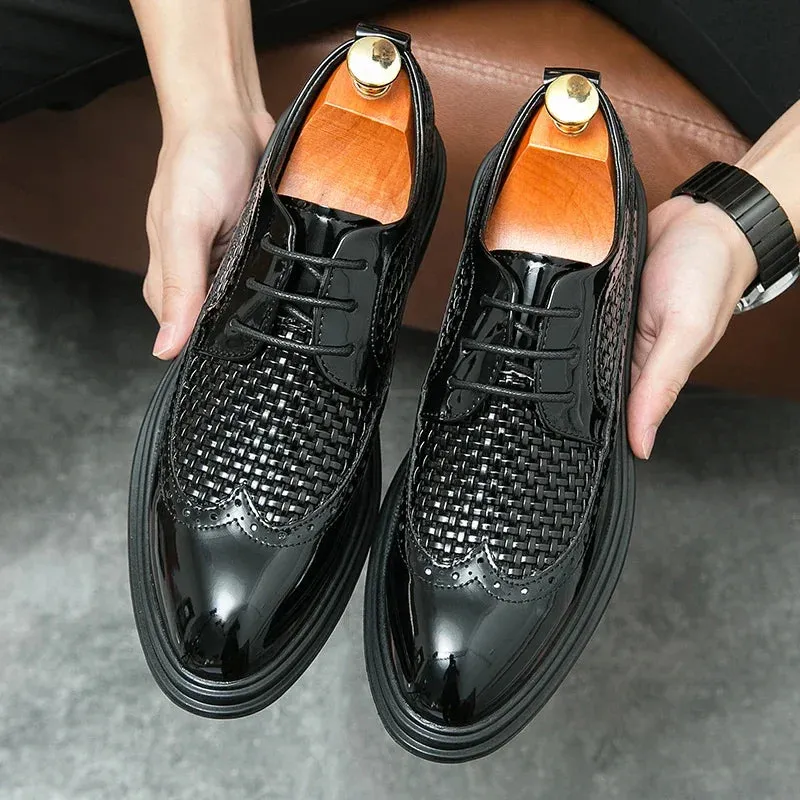 Italienische Schwarze Herrenschuhe: Sommer-Loafers für Hochzeiten