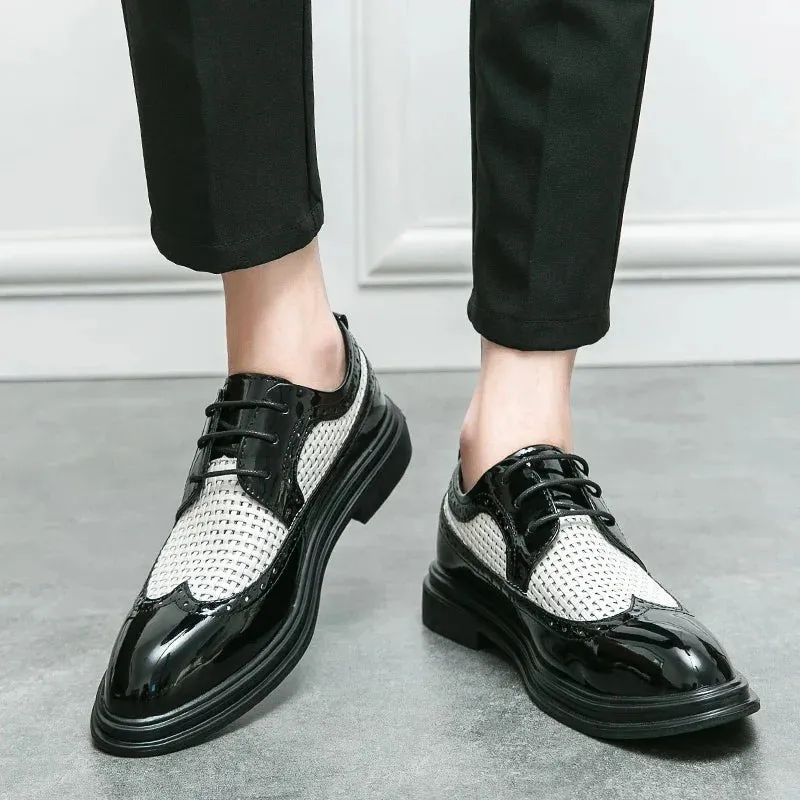 Italienische Schwarze Herrenschuhe: Sommer-Loafers für Hochzeiten