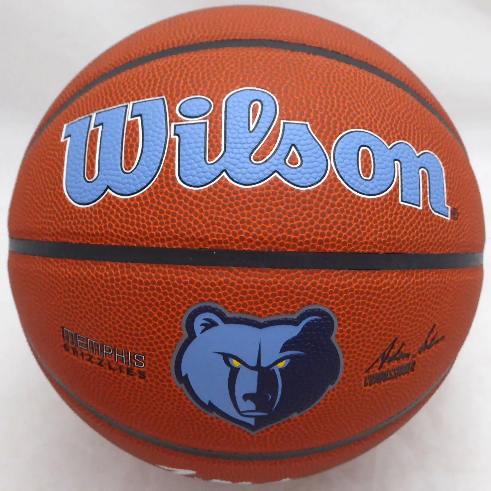 Ja Morant Autographed Wilson Basketball Grizzlies (Smudged) Beckett BJ66962