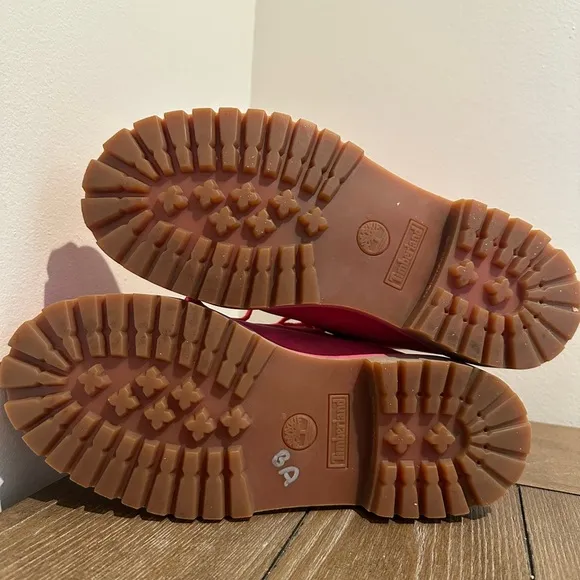 Kids Timberland Pink Boots size girls 6.5