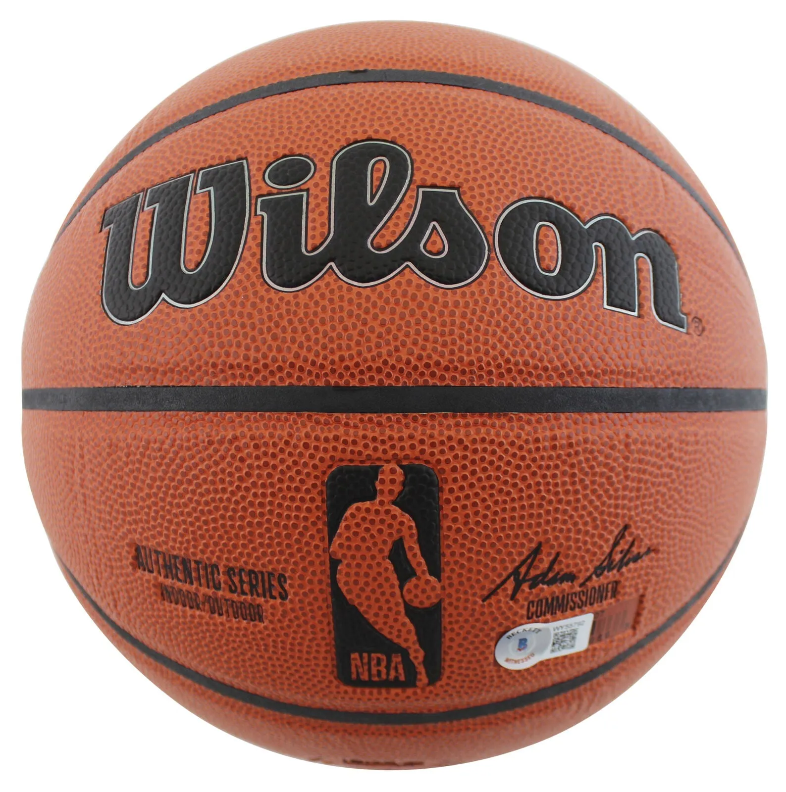 Lakers Kurt Rambis "Superman" Authentic Signed Wilson Basketball BAS Witnessed