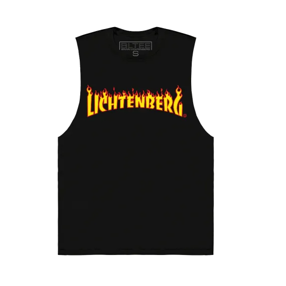 LICHTENBERG FLAMES MUSCLE TEE