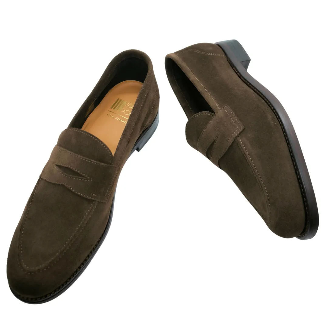 Loafers Camurça Castanha