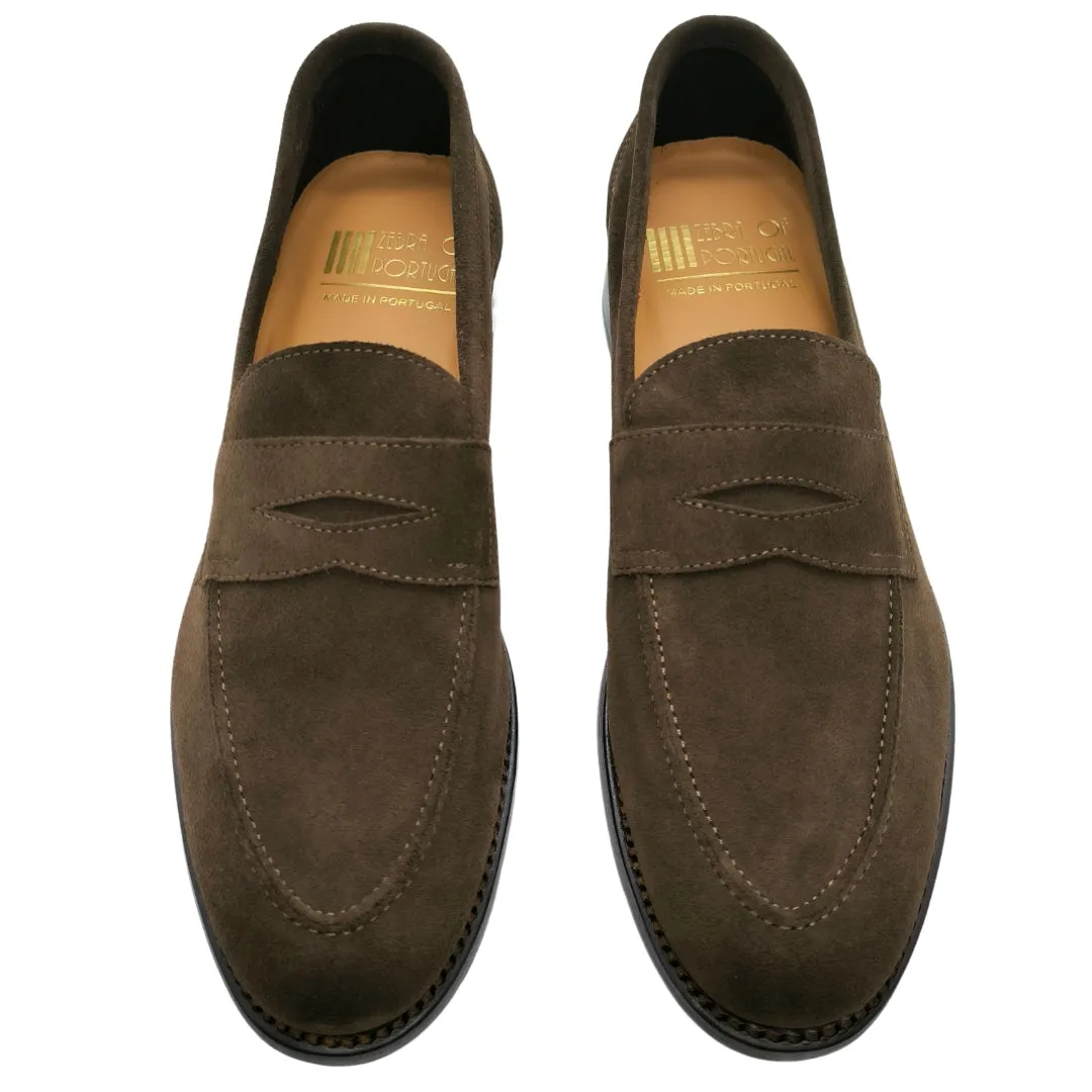 Loafers Camurça Castanha