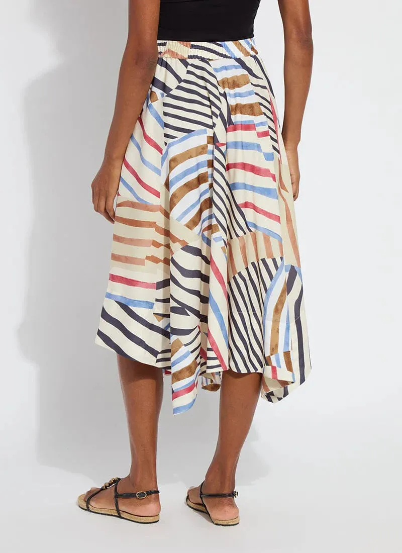 Lorenza Midi Handkerchief Skirt