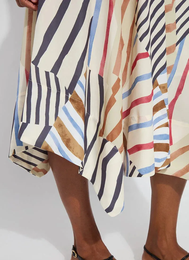 Lorenza Midi Handkerchief Skirt