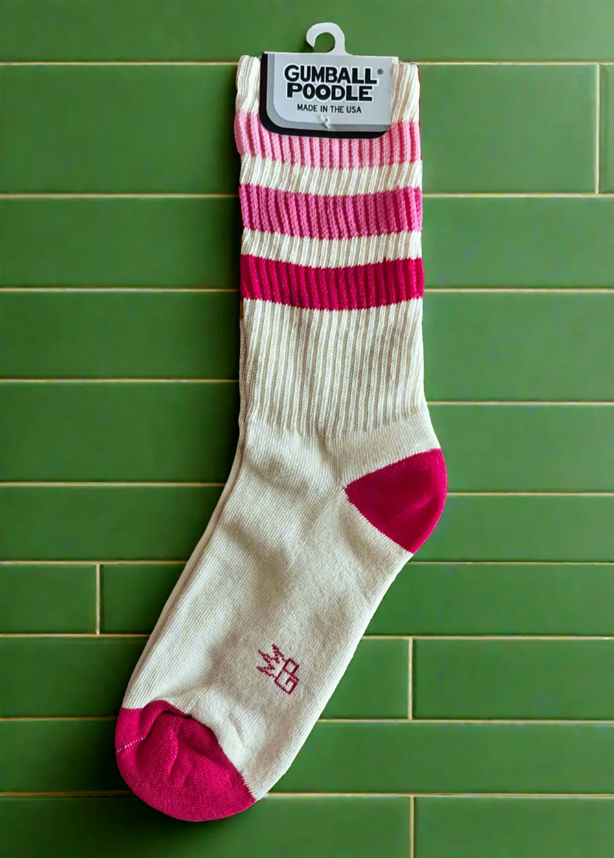 Marcia Retro Gym Crew Socks
